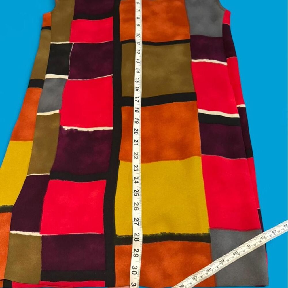 LOFT Geometric Colorblock Windowpane Shift Mini - Picture 4 of 6